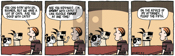 Pooch Cafe on Saturday August 2, 2008 Comic Strip