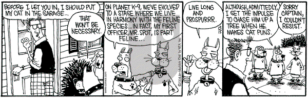 Monty on Friday October 15, 2004 Comic Strip