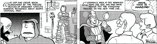 Alley Oop on Monday May 19, 2003 Comic Strip