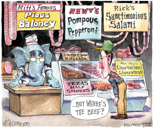 Matt Wuerker on Tuesday January 10, 2012 Comic Strip