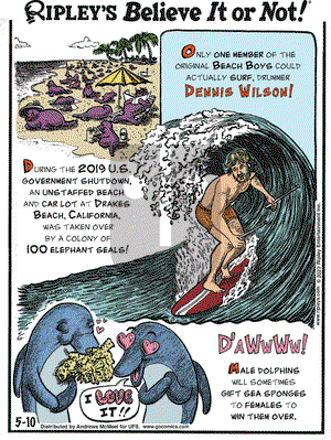 Ripley's Believe It or Not - Wednesday May 10, 2023 Comic Strip