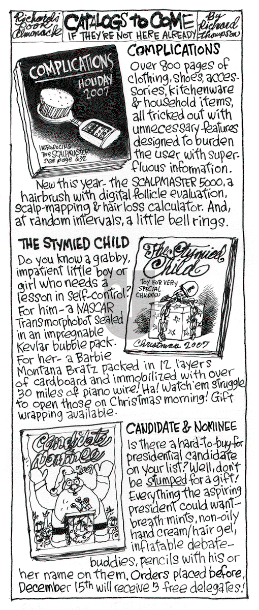 Richard's Poor Almanac on Saturday November 14, 2015 Comic Strip