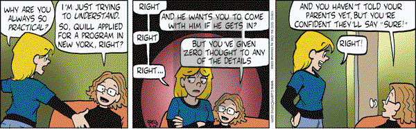 Luann on Tuesday April 14, 2015 Comic Strip