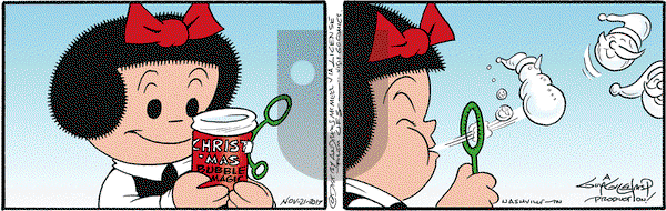Nancy on Tuesday November 21, 2017 Comic Strip