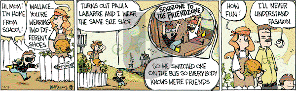 Wallace the Brave on Thursday November 19, 2020 Comic Strip