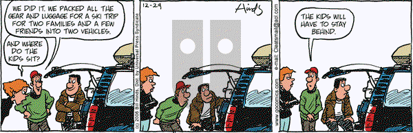 Cleats on Friday December 29, 2006 Comic Strip