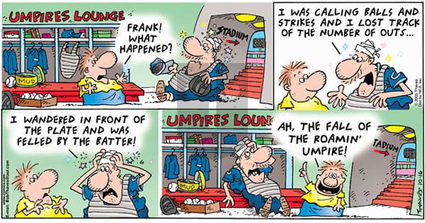 Frank and Ernest on Sunday October 16, 2005 Comic Strip