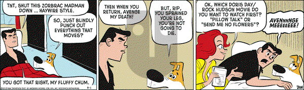 Rip Haywire on Thursday August 1, 2019 Comic Strip