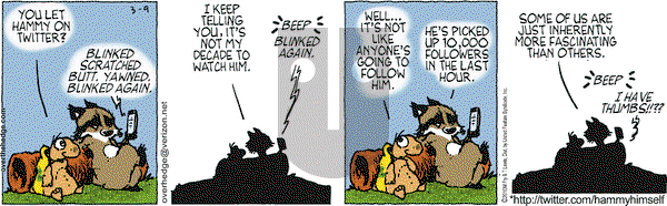 Over the Hedge on Tuesday March 9, 2010 Comic Strip