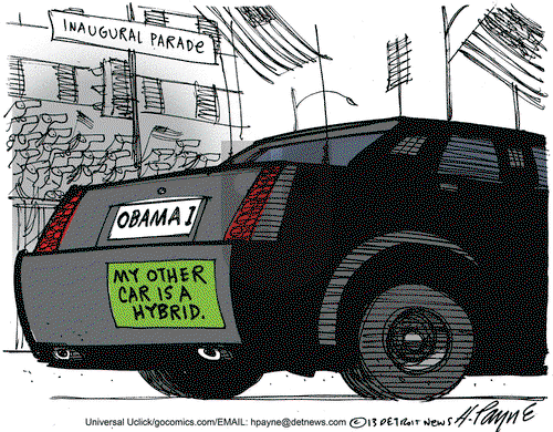 Henry Payne on Tuesday January 22, 2013 Comic Strip
