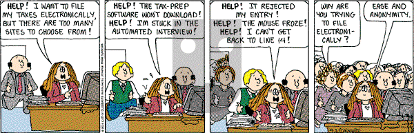 Cathy Classics - Tuesday April 3, 2001 Comic Strip