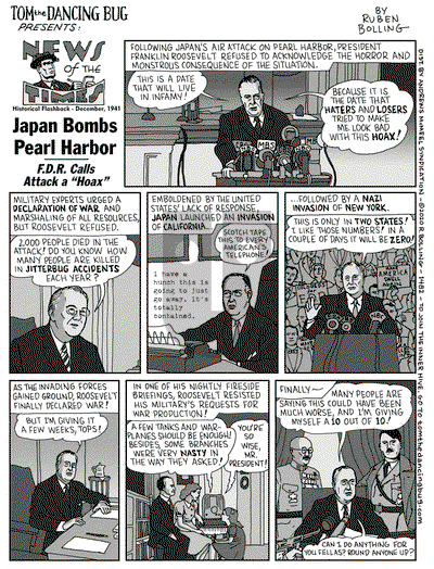 Tom the Dancing Bug on Monday April 6, 2020 Comic Strip