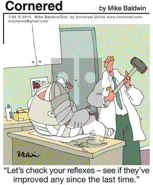 Cornered on Wednesday July 29, 2015 Comic Strip