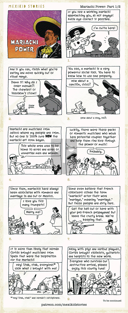 Mexikid Stories on Thursday May 4, 2023 Comic Strip