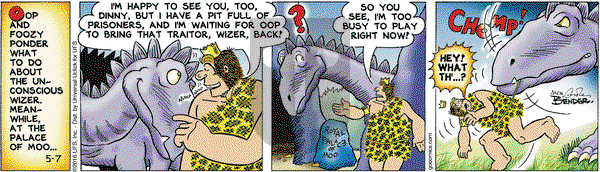 Alley Oop on Saturday May 7, 2016 Comic Strip