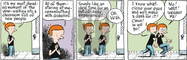 Cul de Sac on Tuesday September 1, 2015 Comic Strip