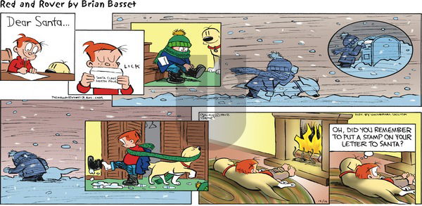 Red and Rover on Sunday December 16, 2012 Comic Strip