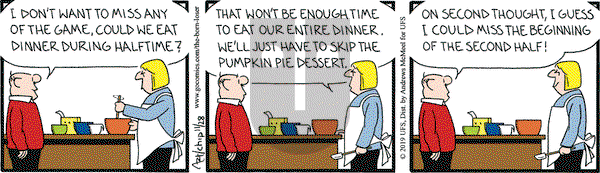 The Born Loser on Thursday November 28, 2019 Comic Strip