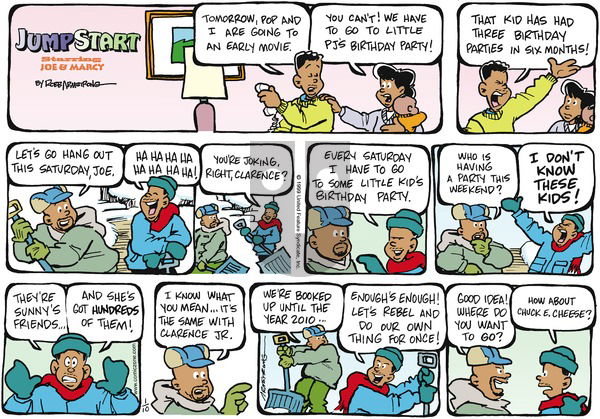 JumpStart on Sunday January 10, 1999 Comic Strip
