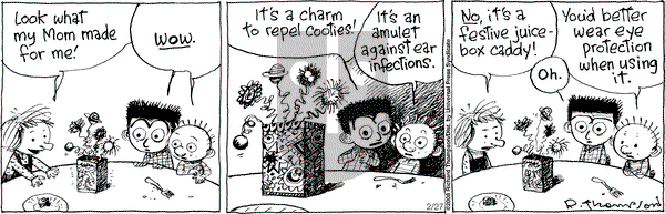 Cul de Sac on Wednesday February 27, 2008 Comic Strip