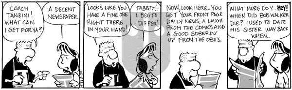 Barkeater Lake on Thursday December 29, 2011 Comic Strip