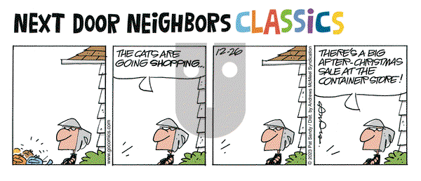 Next Door Neighbors on Saturday December 28, 2024 Comic Strip