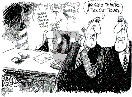 Glenn McCoy on Monday July 31, 2000 Comic Strip