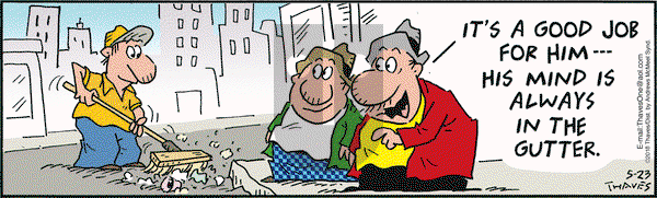 Frank and Ernest on Wednesday May 23, 2018 Comic Strip