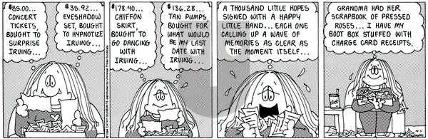 Cathy Classics on Monday April 11, 1994 Comic Strip