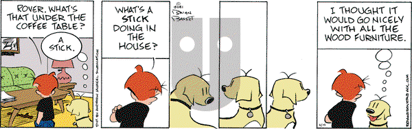 Red and Rover on Wednesday March 10, 2021 Comic Strip