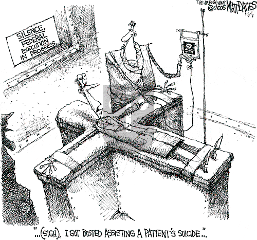 Matt Davies on Thursday October 6, 2005 Comic Strip