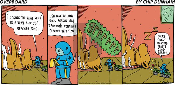 Overboard on Sunday January 26, 2020 Comic Strip