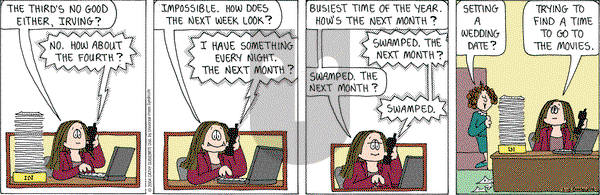 Cathy Classics on Monday March 15, 2004 Comic Strip