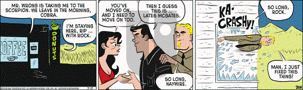 Rip Haywire on Saturday September 15, 2018 Comic Strip
