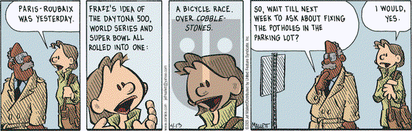 Frazz on Monday April 13, 2009 Comic Strip