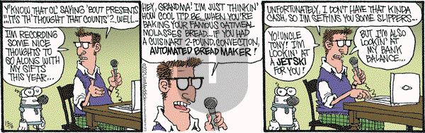 Monty - Saturday December 18, 2021 Comic Strip