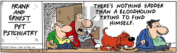 Frank and Ernest - Friday June 3, 2005 Comic Strip