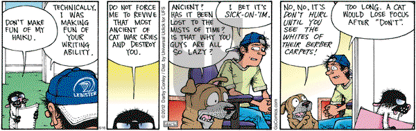 Get Fuzzy on Saturday June 16, 2012 Comic Strip