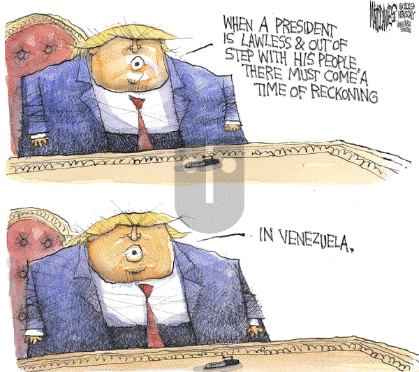 Matt Davies on Tuesday March 5, 2019 Comic Strip
