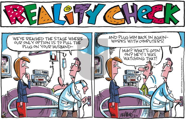 Reality Check on Sunday February 11, 2018 Comic Strip