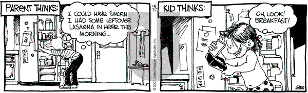 The Buckets on Monday October 15, 2007 Comic Strip