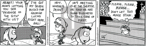 Heart of the City - Tuesday May 17, 2005 Comic Strip