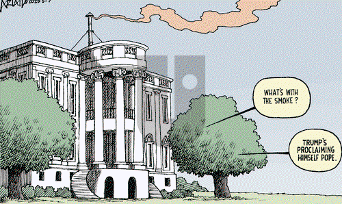 Robert Ariail on Wednesday May 7, 2025 Comic Strip