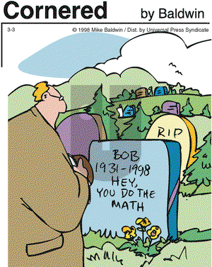 Cornered on Tuesday March 3, 1998 Comic Strip