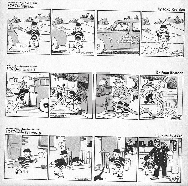 Bozo on Friday April 18, 2025 Comic Strip