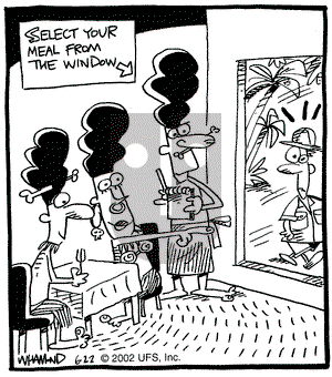 Reality Check on Saturday June 22, 2002 Comic Strip