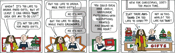 Cathy Classics on Tuesday December 11, 2007 Comic Strip