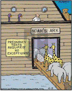 Close to Home on Thursday April 13, 2023 Comic Strip