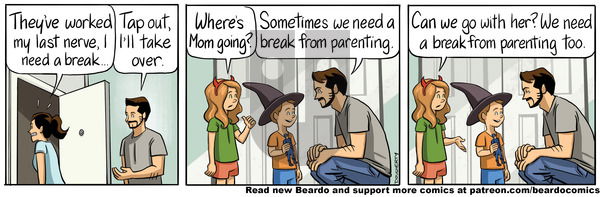 Beardo on Monday March 24, 2025 Comic Strip