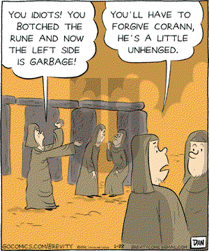 Brevity on Friday January 22, 2016 Comic Strip